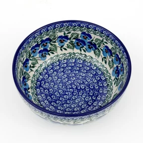 Miska ceramiczna C38 0,6l <br> 2273X Kobaltowe bratki